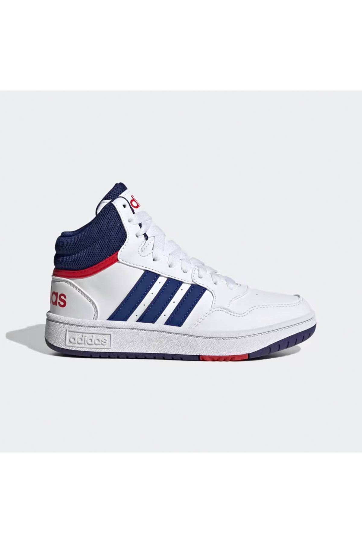 adidas Unisex Basketbol Ayakkabısı Beyaz Gz9647 Hoops 3.0 Mıd K