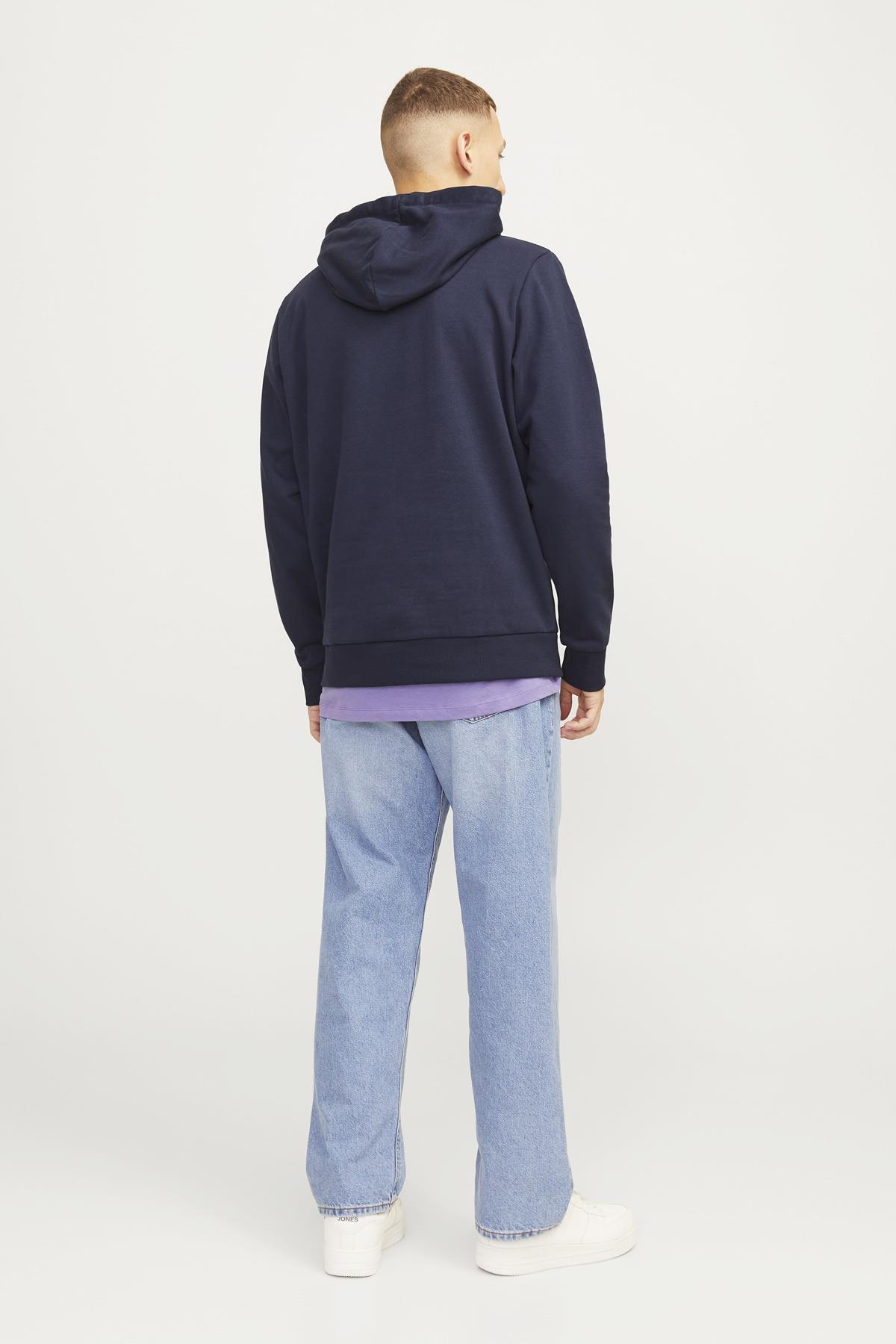 سویشرت مردانه طرح دار آستین بلند | جک اند جونز Jack & Jones TYC8D6371C38003910 - تصویر 3