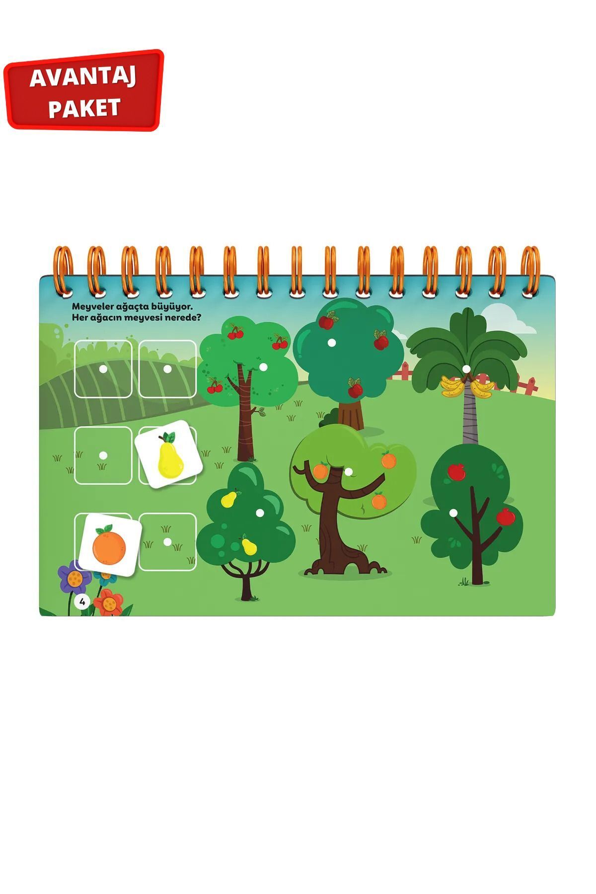 Çocuk Akademi 12-24 Ay Cırt Cırtlı Etkinlik Kitabı Ve Zeka Kartı Bebeğimin Ilk Sözcükleri fotoğrafı 4 (önizleme)