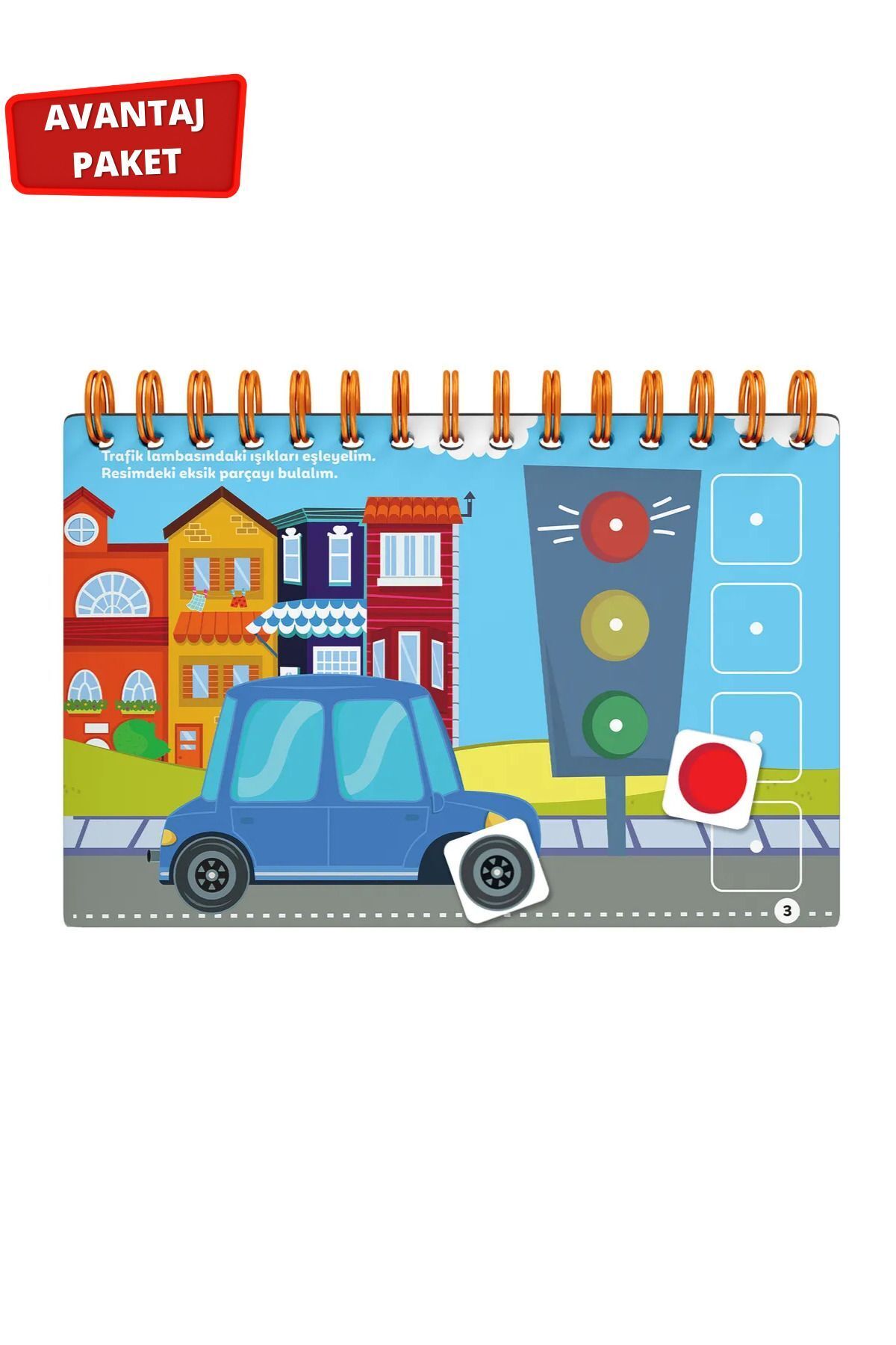 Çocuk Akademi 12-24 Ay Cırt Cırtlı Etkinlik Kitabı Ve Zeka Kartı Bebeğimin Ilk Sözcükleri fotoğrafı 2 (önizleme)