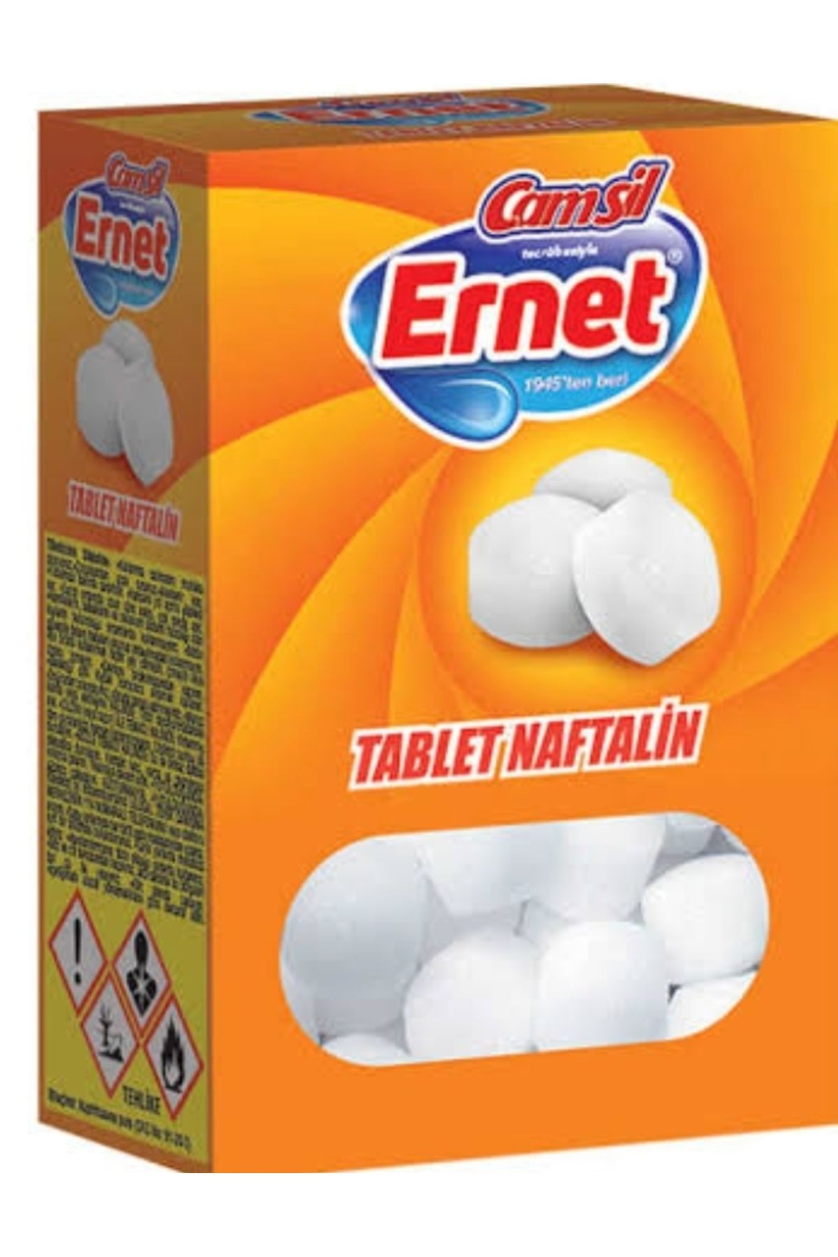 ALTUNBAŞOĞLUTEMİZLİK Ernet tablet naftalin 100 gr