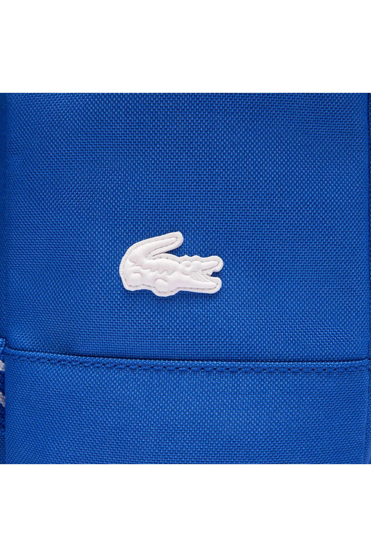 کوله پشتی آبی مردانه چاپی Neocroc Lacoste