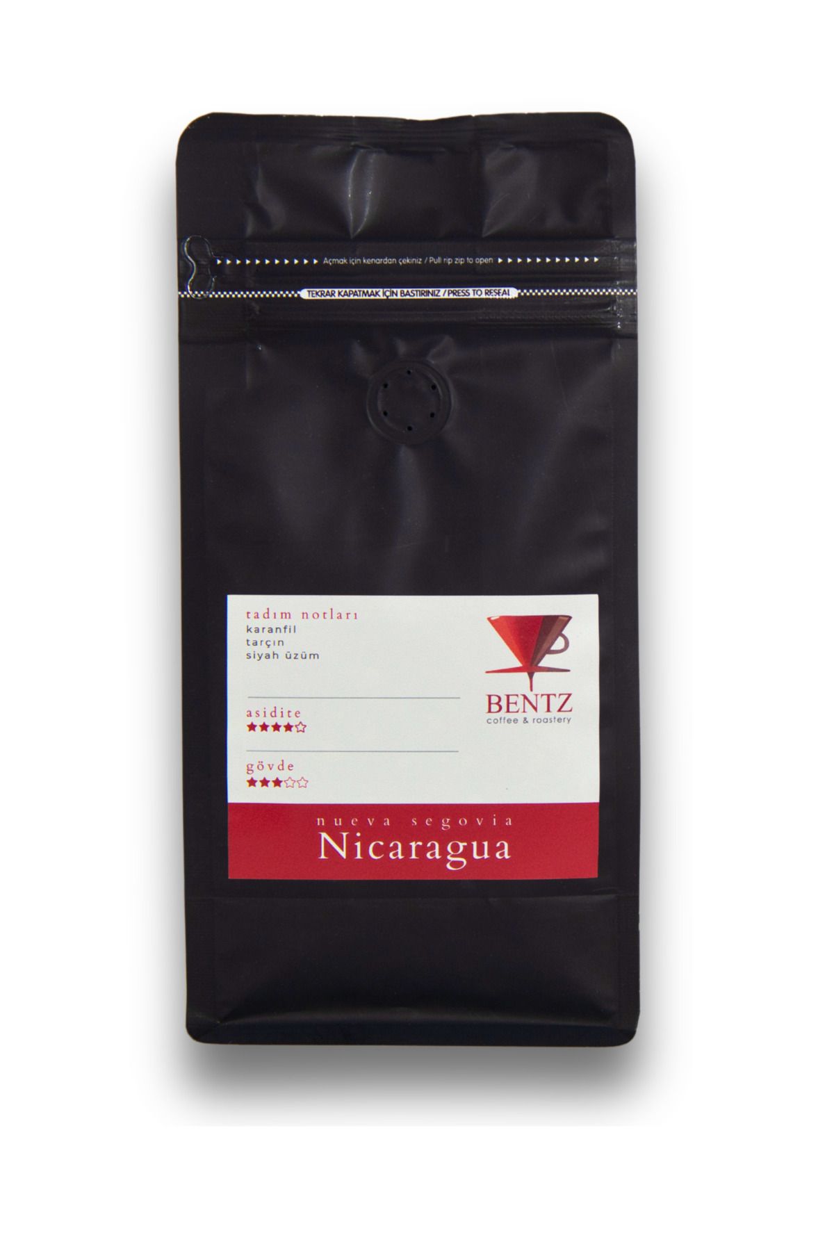 Bentz Nicaragua Kahve | 1 kg