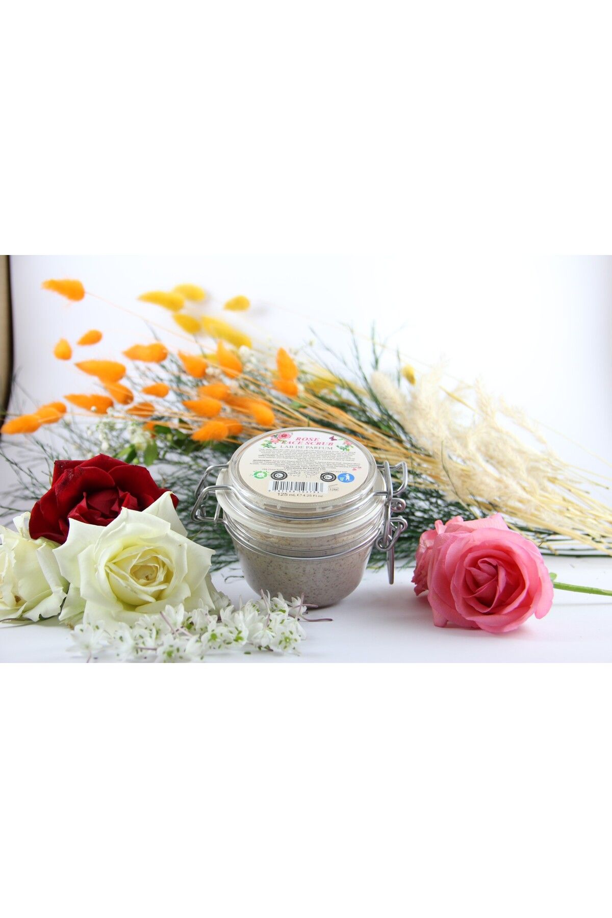 LDP %100 Doğal Gül Yüz Scrub / Peeling 125ml