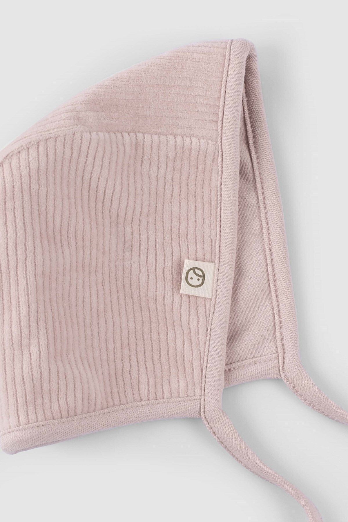 Little Gusto Fitilli Kadife Bebek İngiliz Şapka Pembe fotoğrafı 2 (önizleme)