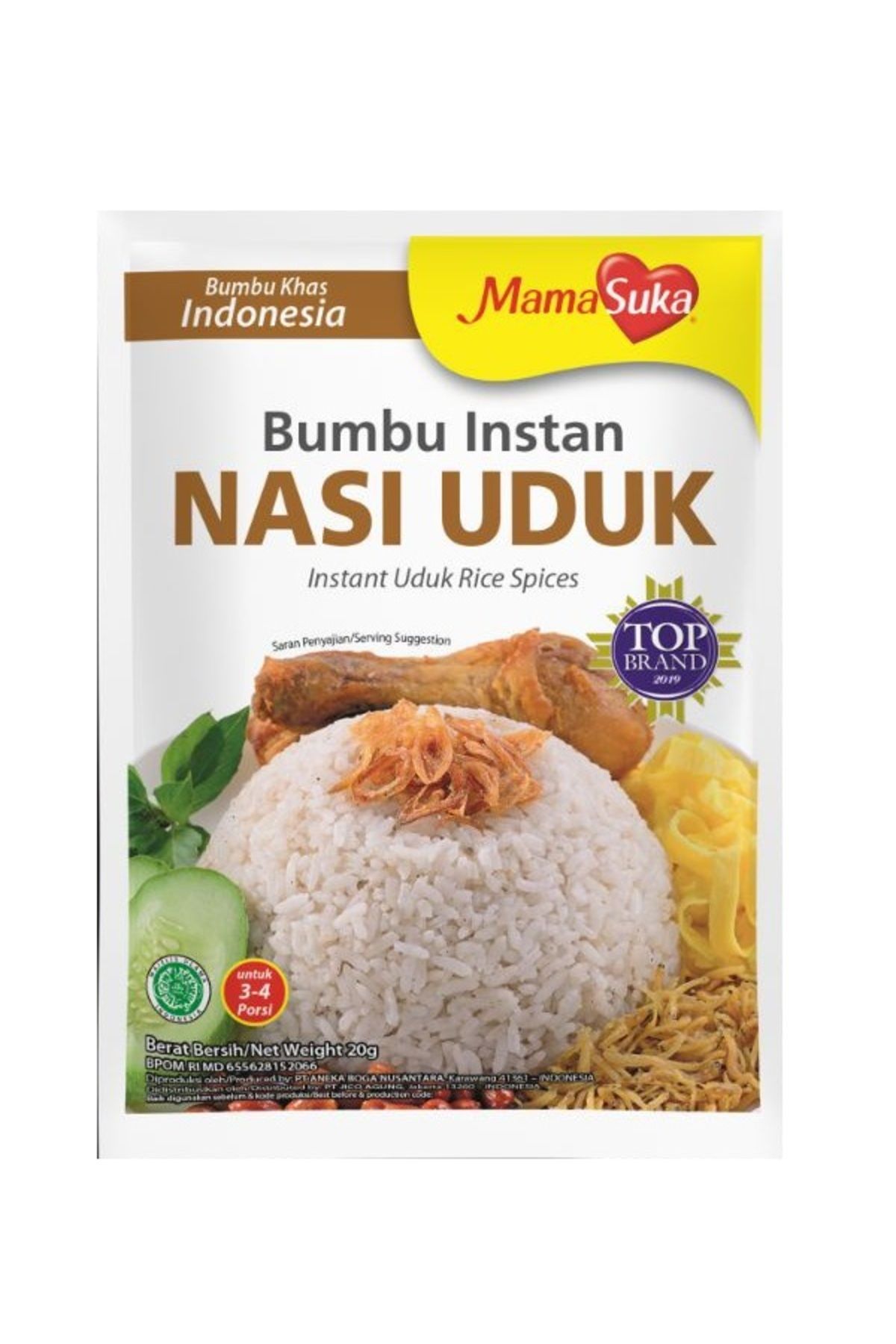 Mamasuka Nasi Uduk Rice Spices 20g 1 paket