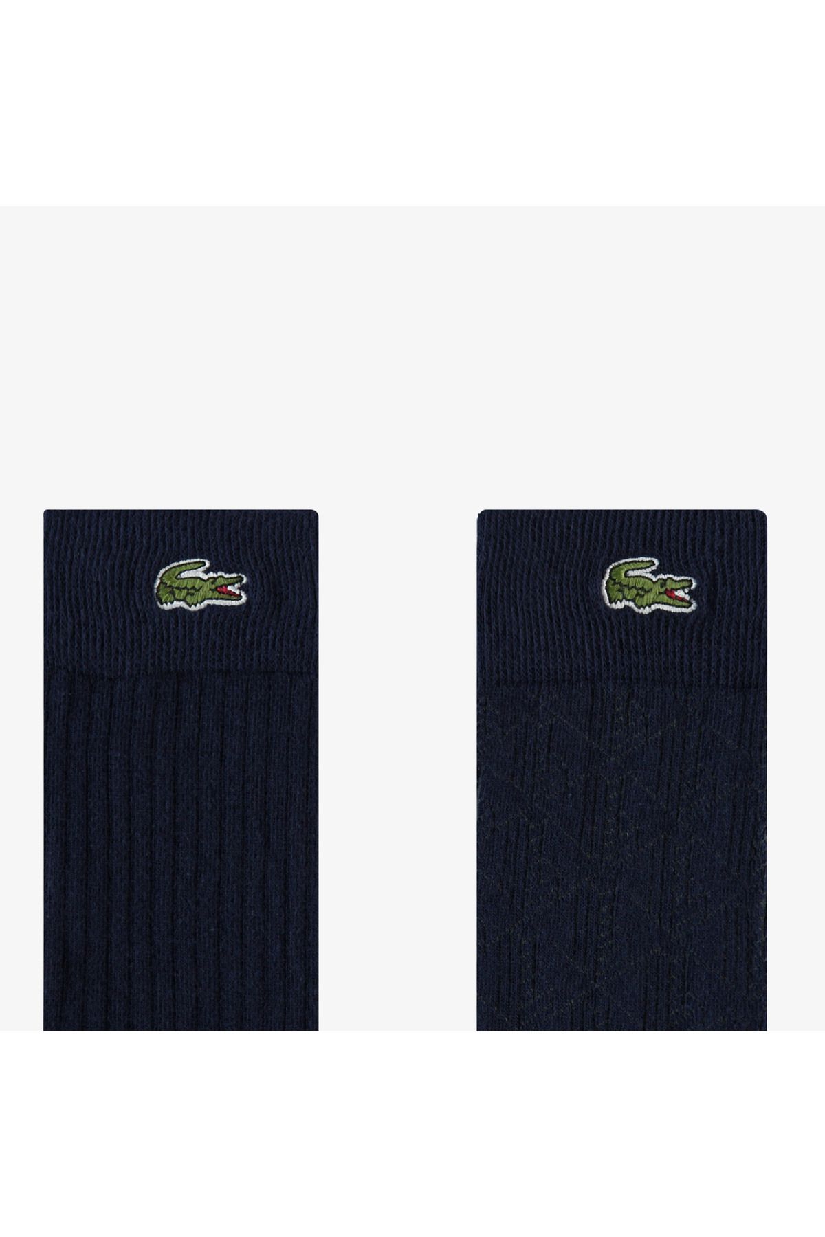 جوراب آبی مردانه جورابهای دریایی چاپی Lacoste