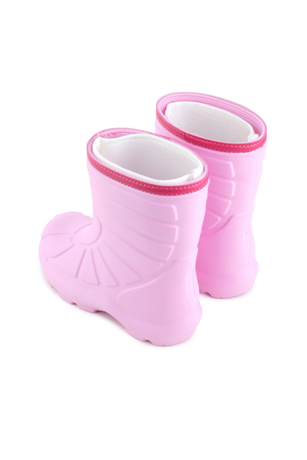 GEZER-Girl's Winter Waterproof Rain Boots with Removable Additional Socks 4