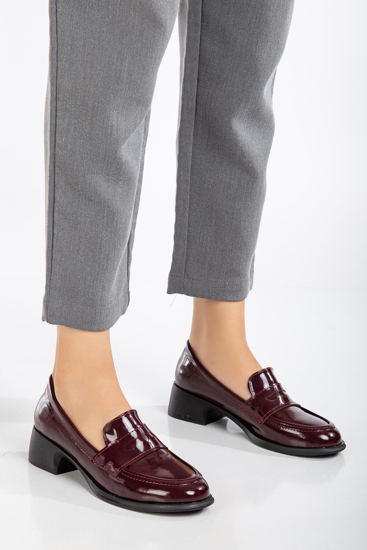 SUİNS SHOES-Дамски мокасини Suins Marise Buckle Detail 2