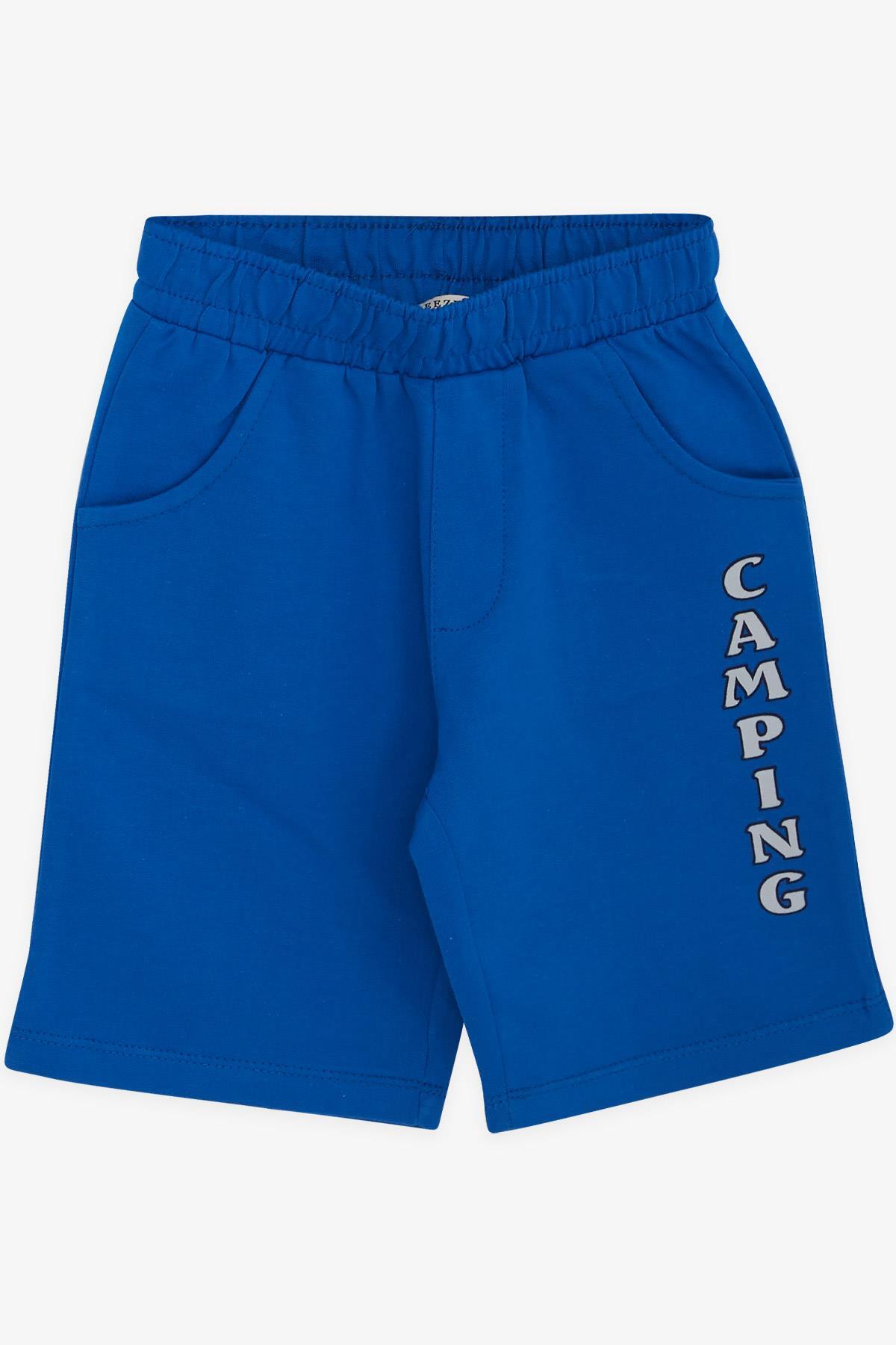 Breeze Erkek Çocuk Şortlu Takım Kampçı Timsah Baskılı 2-6 Yaş, Açık Gri Melanj fotoğrafı 6 (önizleme)