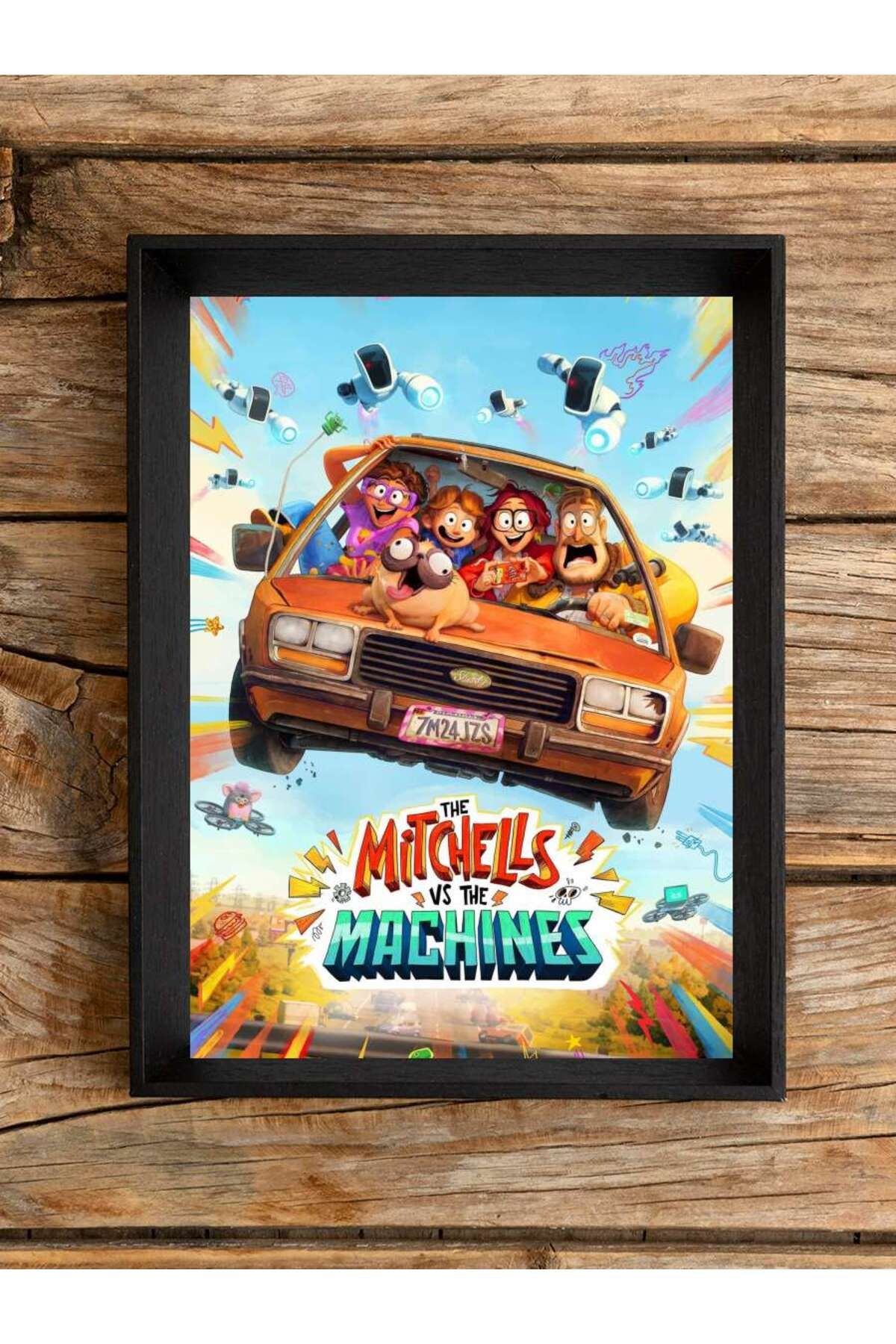 Mudi Store-My Family Vs. Robots - the Mitchells Vs. the Machines Movie Poster 3