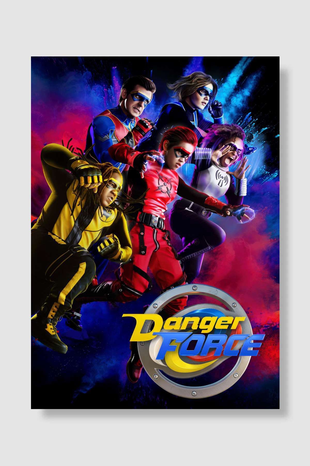 Mudi Store-Danger Force Sequence Poster Unframed High Quality Sequence Poster Wall Poster 1
