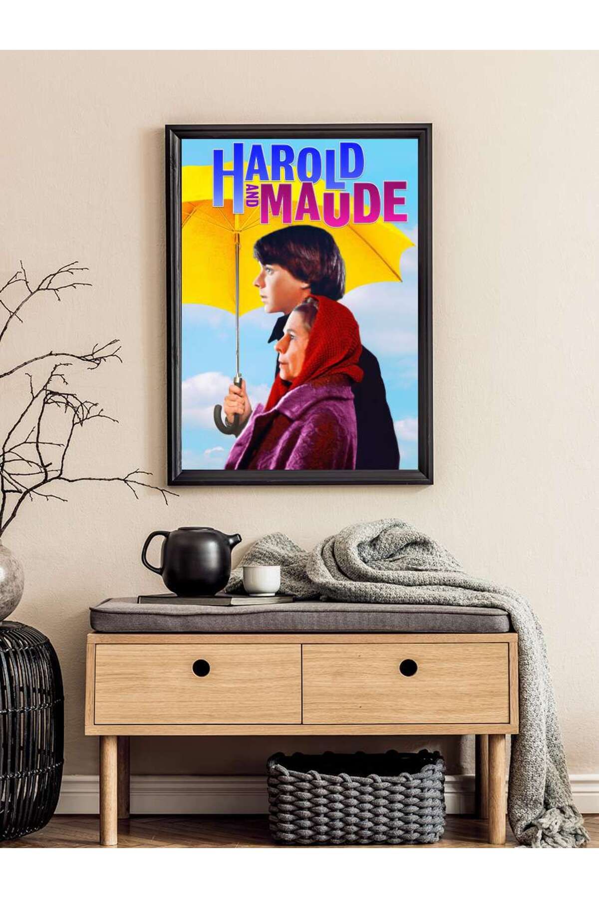 Mudi Store-Harold and Maude - Harold and Maude Movie Poster Frameless High Quality Movie Poster Wall Poster 2