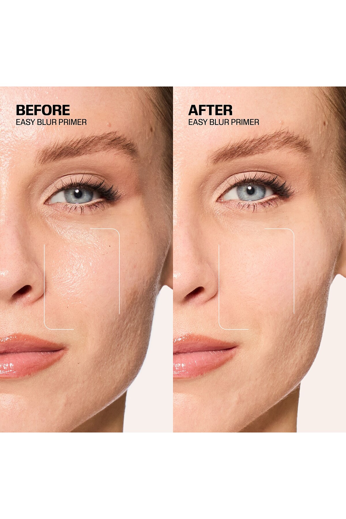 Easy Blur Silicone-Free Smoothing Primer - Silikonsuz Makyaj Bazı — صورتی HUDABAZZ — تصویر 4 از 5