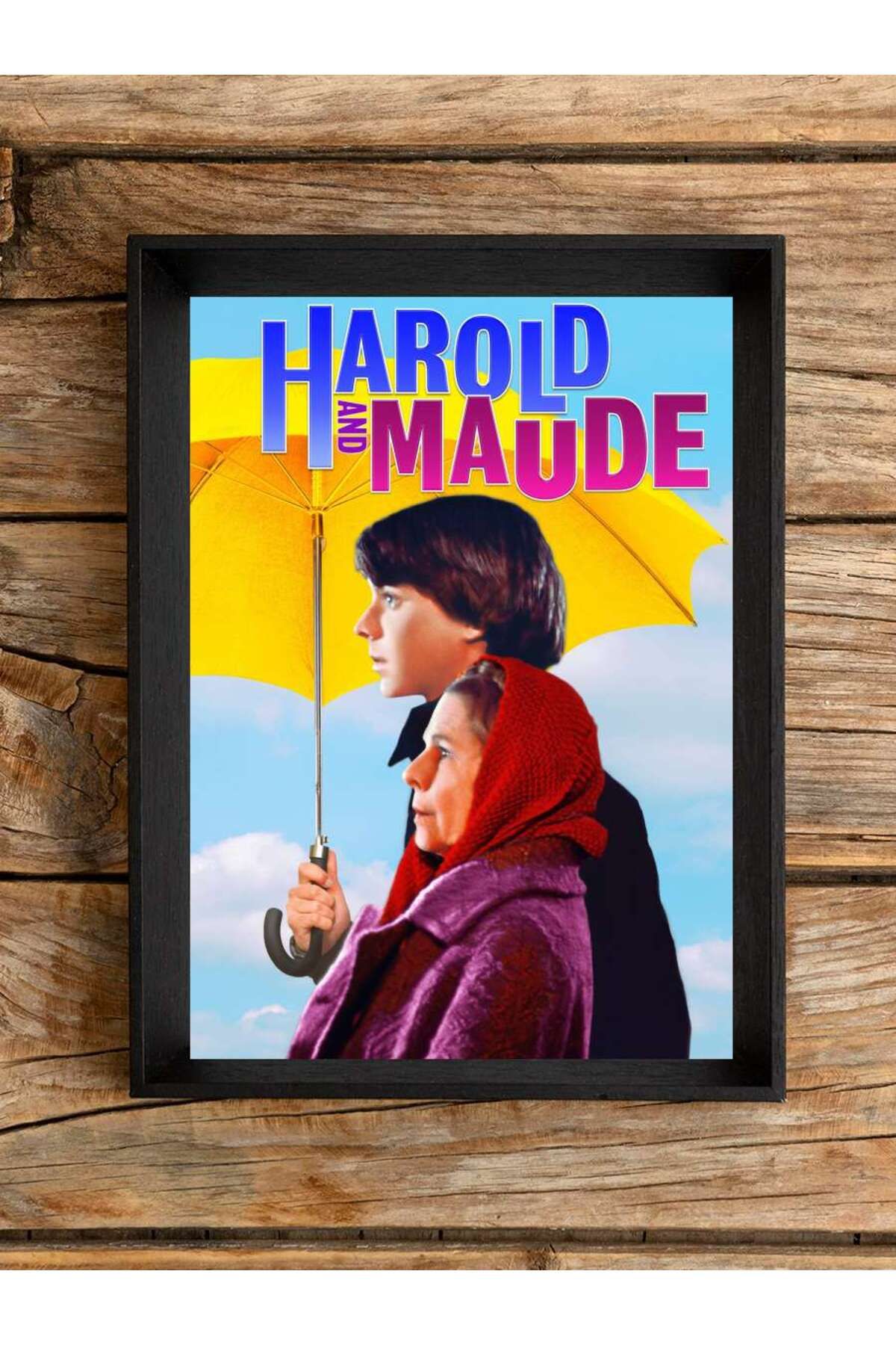 Mudi Store-Harold and Maude - Harold and Maude Movie Poster Frameless High Quality Movie Poster Wall Poster 3