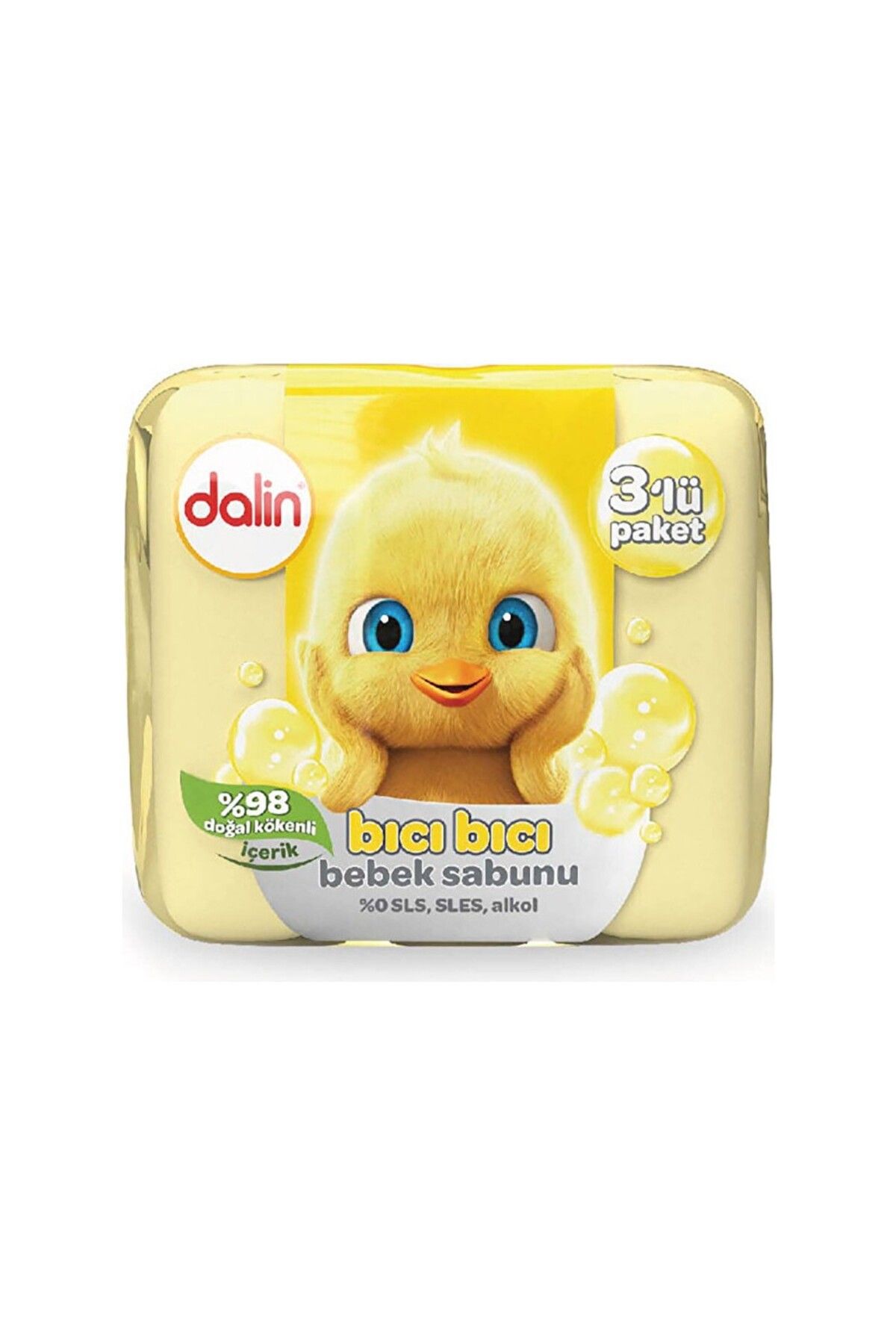 Dalin Bebe Sabun 75 gr (3LÜ AVANTAJ PAKETİ)