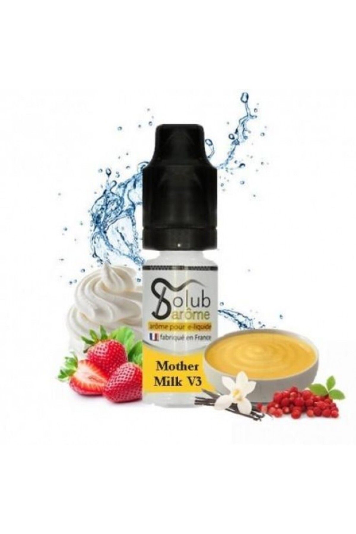 Genel Markalar Aroma Solub – Mother Mılk V3 Gıda Aroması 10 ML ( İKİ'LİDİR )