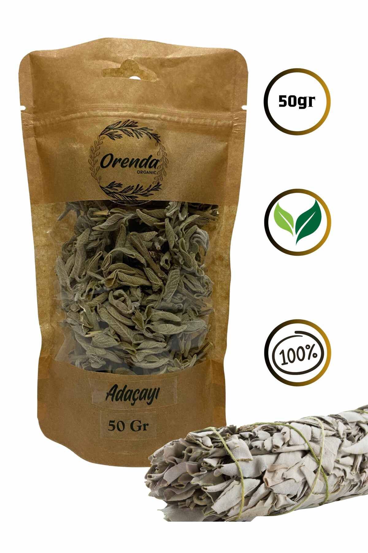 Orenda Ada Çayı 50 gr Doğal Organik Doğal Kurutulmuş