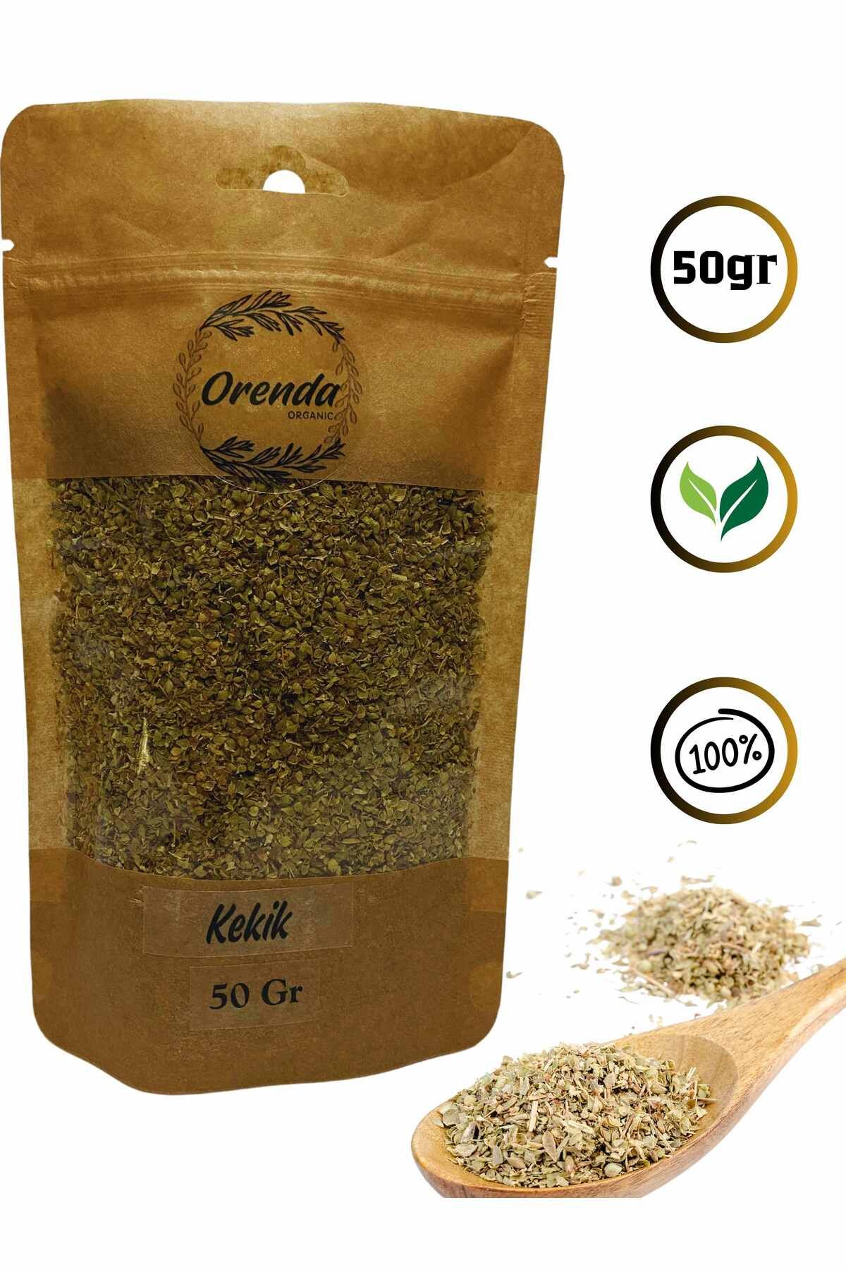 Orenda Kekik 50gr (Doğal Elenmiş,Organik,Hoş Kokulu)