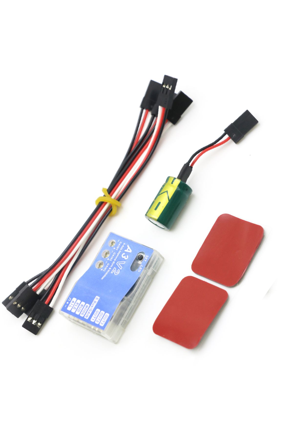 U-Angel-1988-3 Axis Gyro A3 V2 Aeroplane Flight Controller Stabilizer for RC Airplane Fixed-wing Copter 5