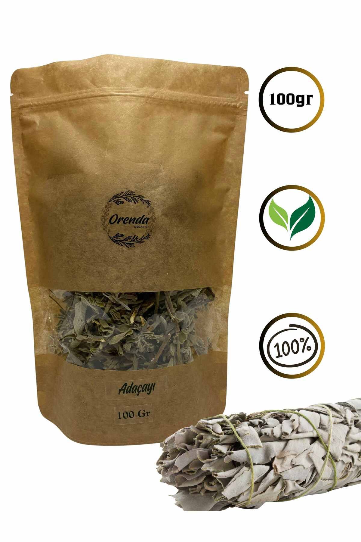 Orenda Ada Çayı 100gr (Doğal,Organik,Doğal,Kurutulmuş)