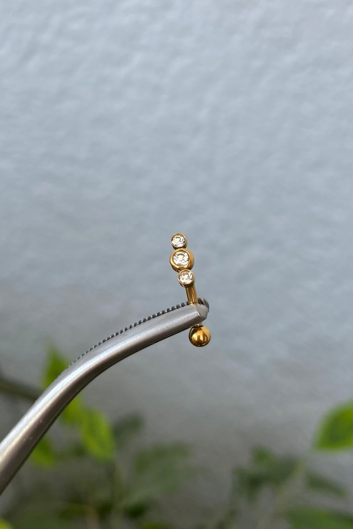 Doa-Gold Üçtaş Banana - Steel Piercing 10Mm/1,2Mm 5