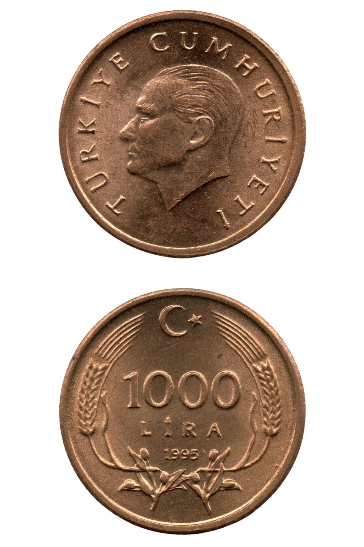 Benim Koleksiyonum 1.000 Lira (1995) Çil Eski Madeni Para