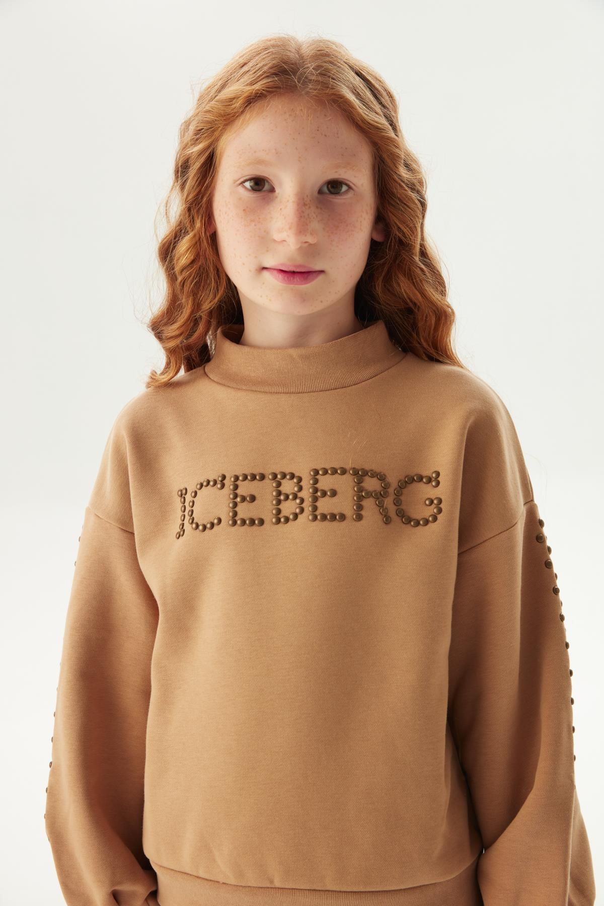 Iceberg-Hanorac maro deschis pentru fete Bg Store 3