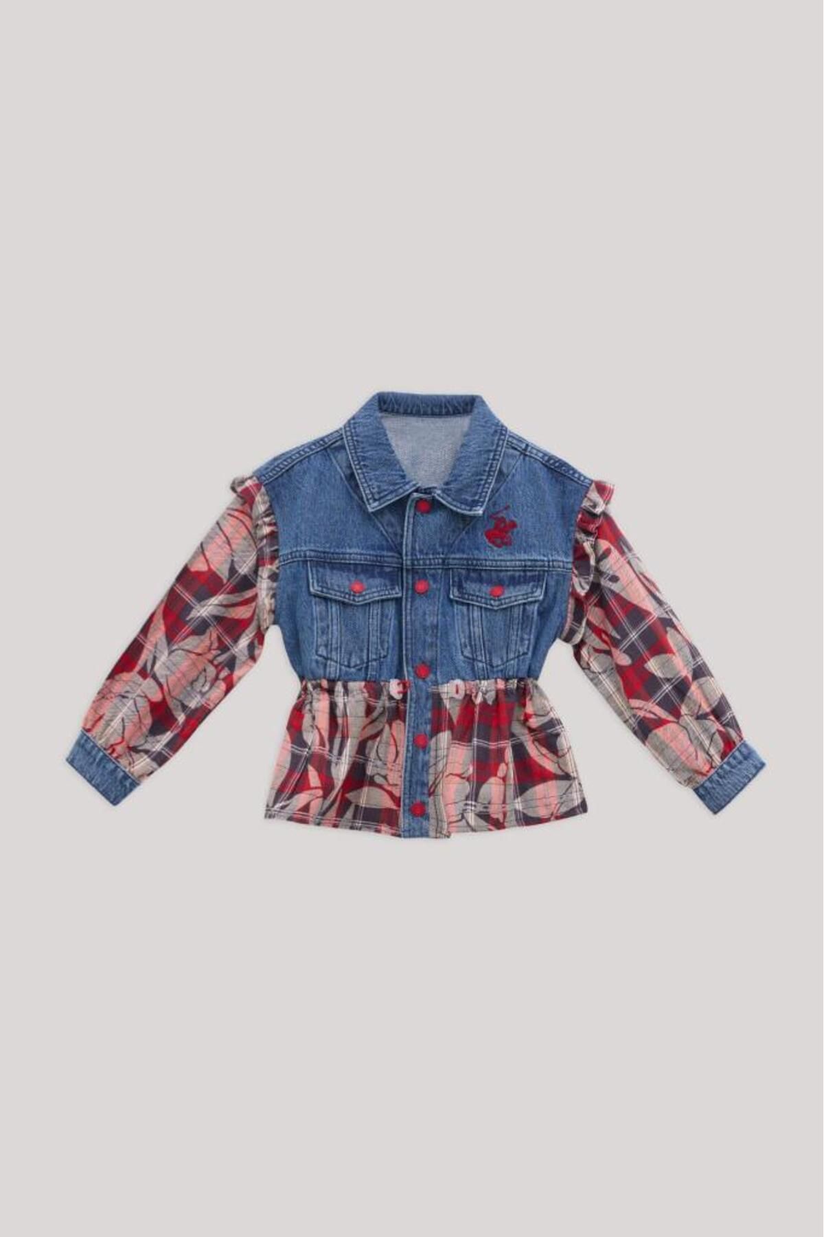 Beverly Hills Polo Club-BG Store Girls' Patterned Jacket 5