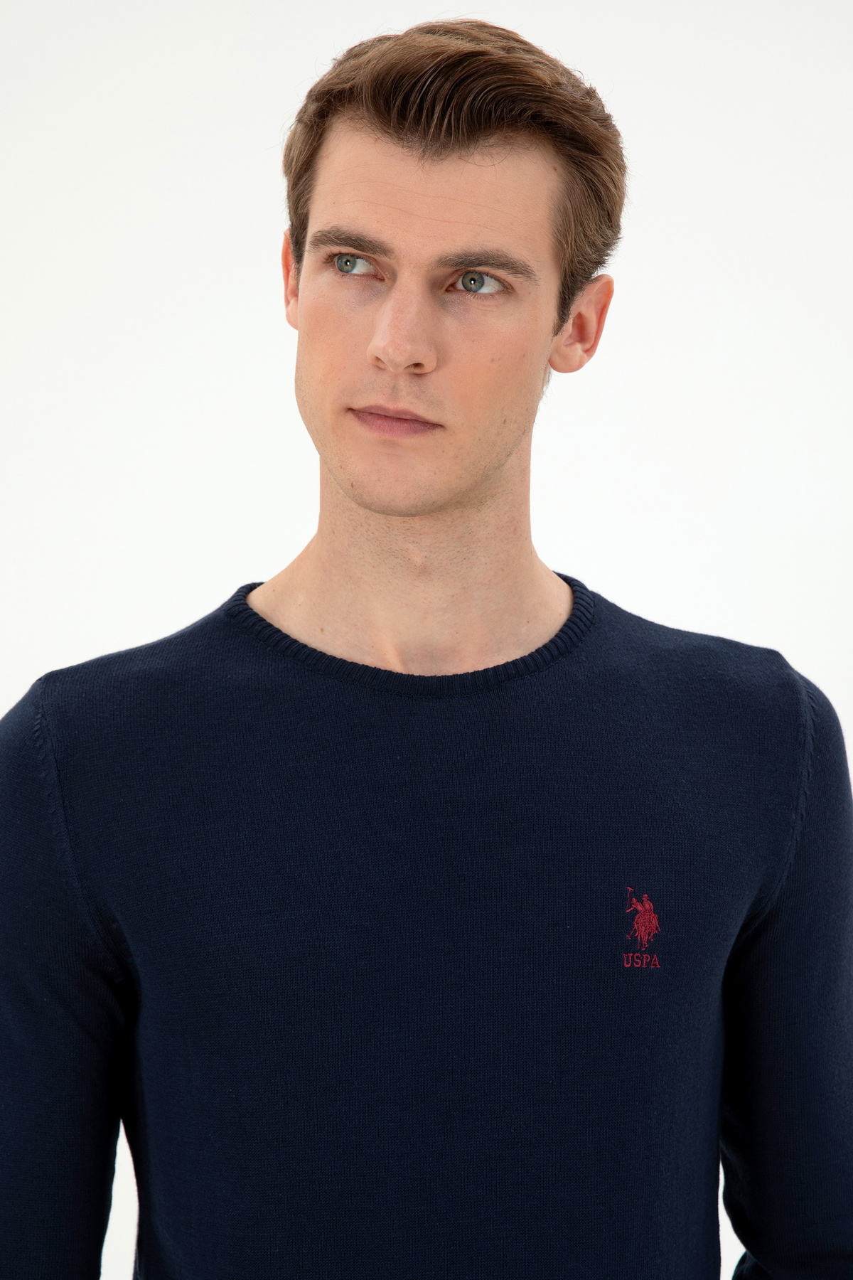 پلیور بیسیک مردانه سرمهای U.S. Polo Assn. مدل 50288880-VR033 — 2