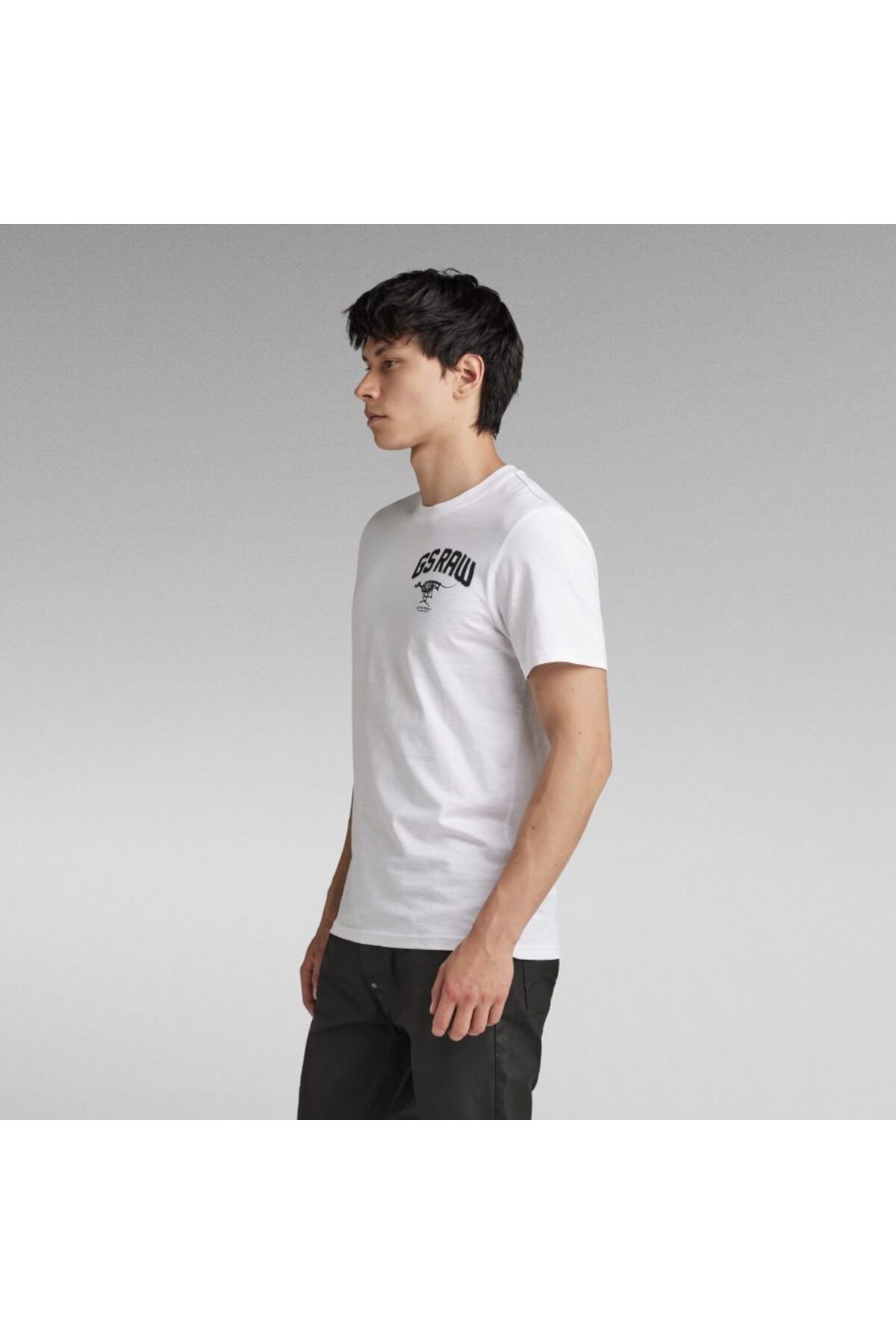 تی شرت سفید مردانه G STAR RAW توری اورجینال G-STAR RAW