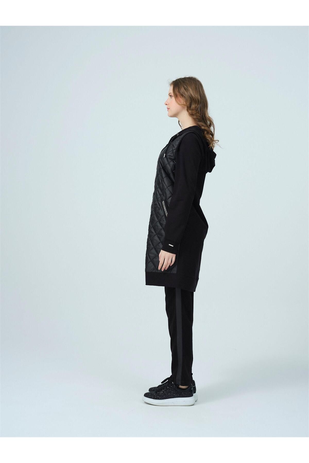 Moodbasic-Women's Suit with Black Vest and Trousers Mb24.365-2K4 5