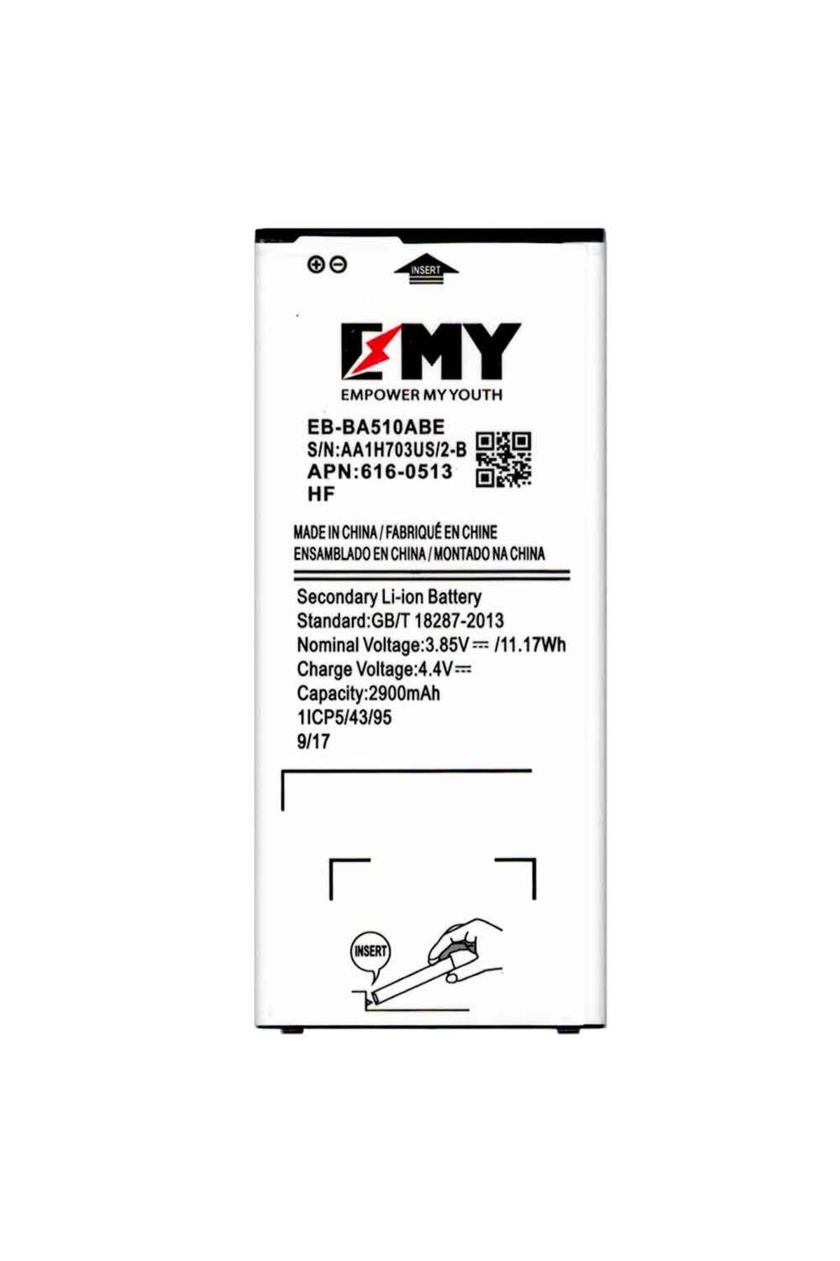 Smart Tech Samsung Galaxy A5 2016 EB-BA510ABE Uyumlu EMY Batarya
