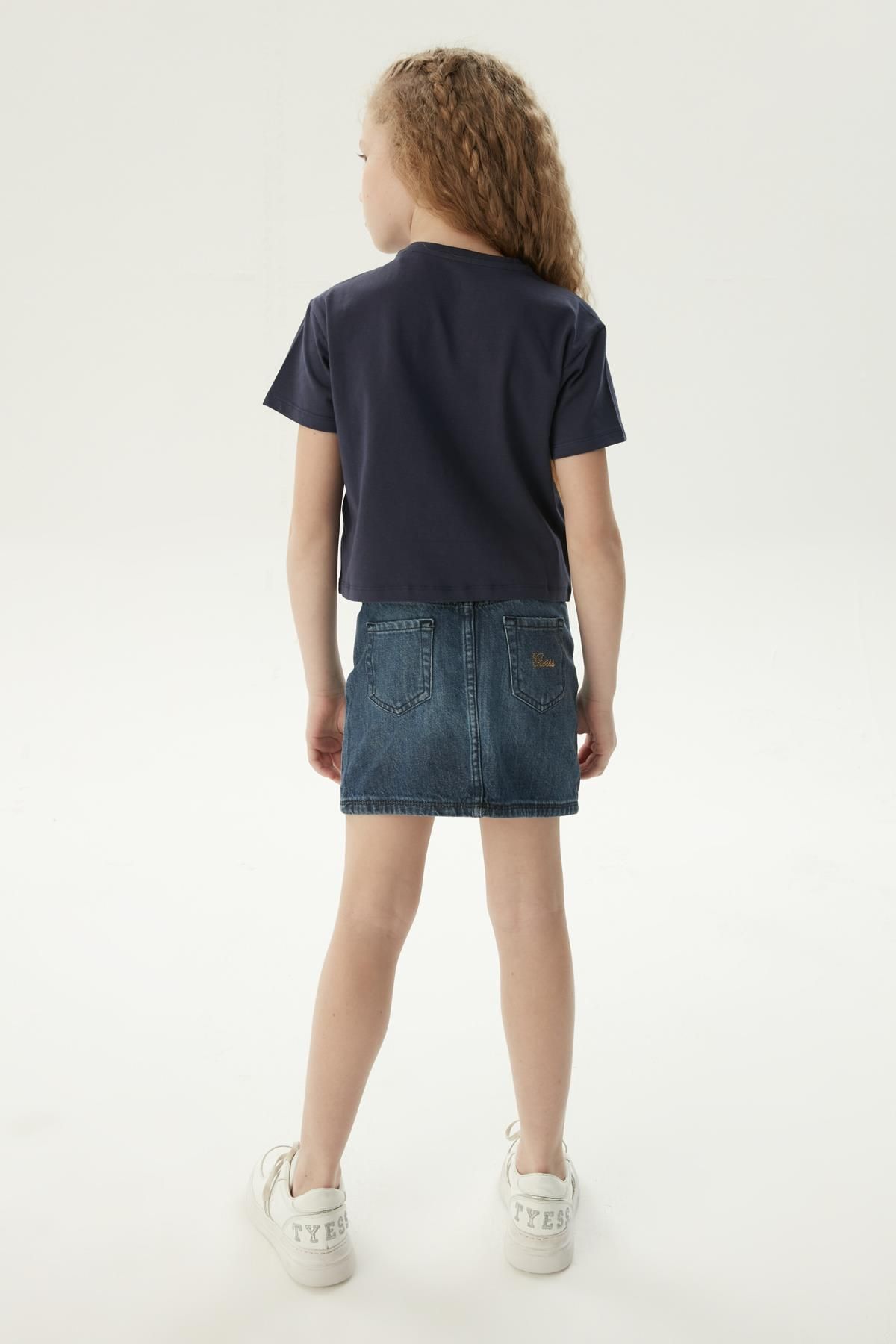 Guess-Bg Store Girls' Blue Skirt 4