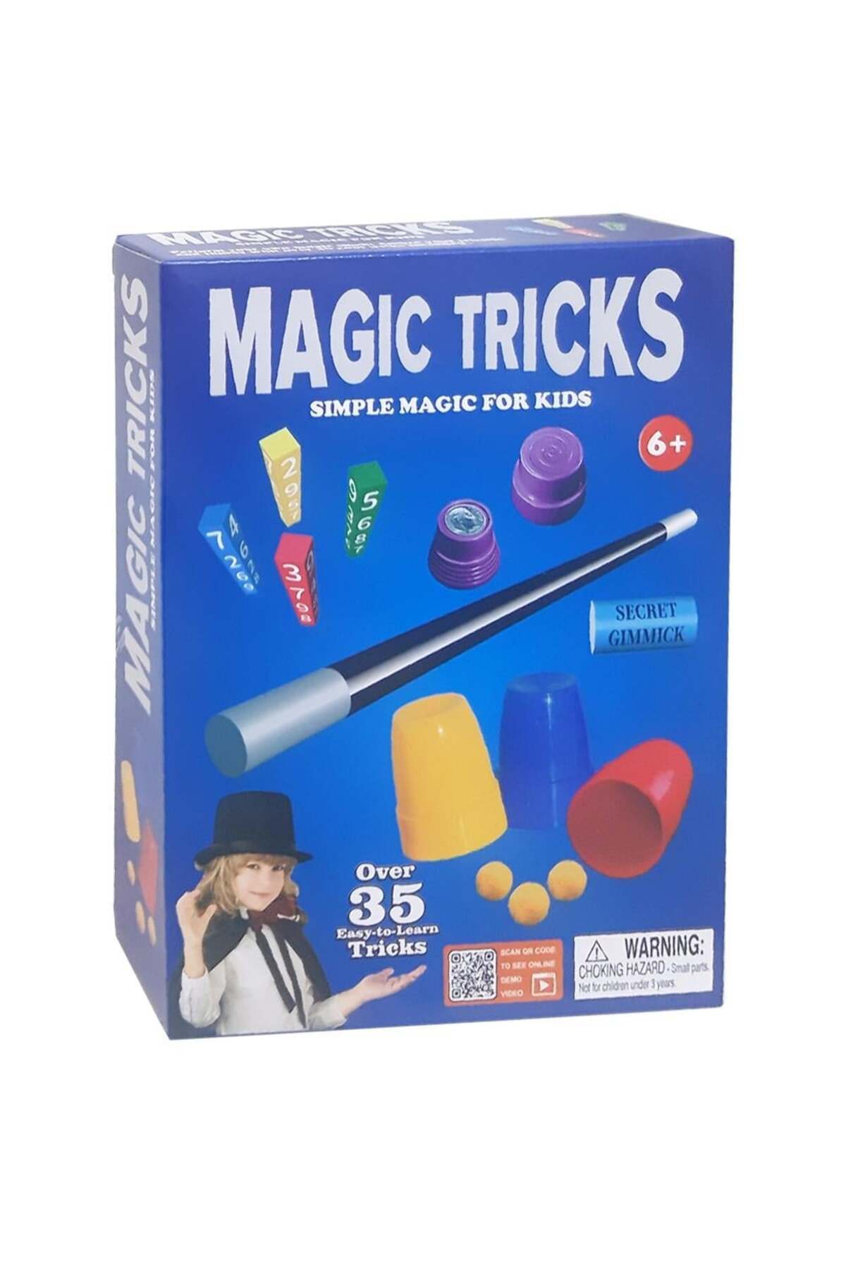 Genel Markalar Video Anlatımlı Sihirbazlık Seti Hokus Pokus 35 Magic Tricks