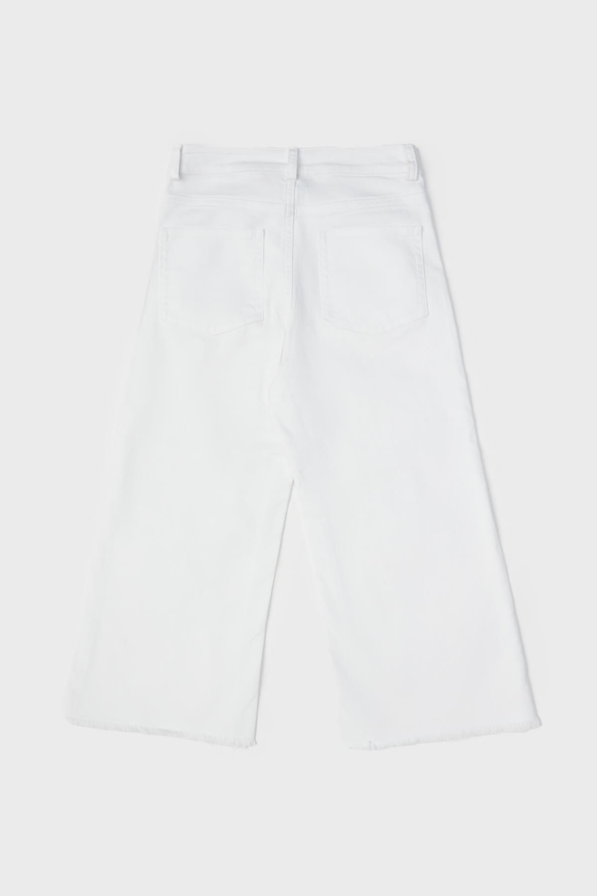 Tyess-Magazin Bg Pantaloni albi pentru fete 6