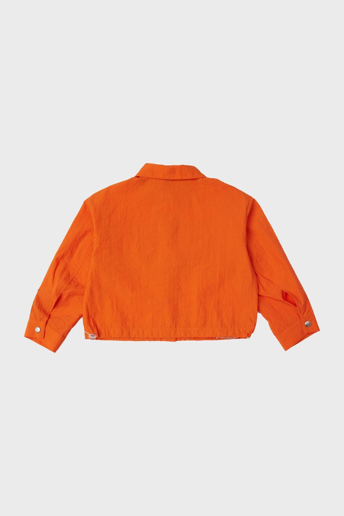 Tyess-BG Store Girl's Orange Jacket 6