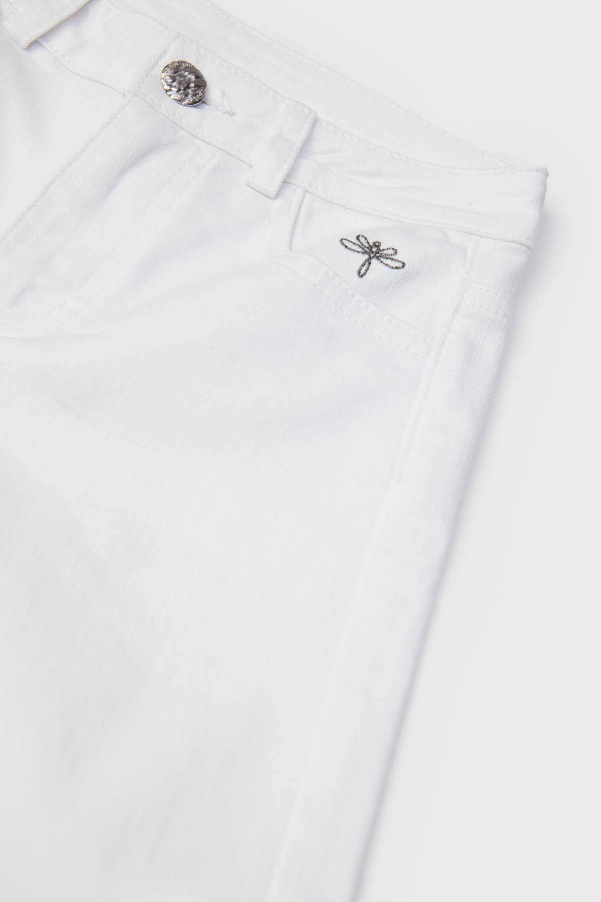 Tyess-Magazin Bg Pantaloni albi pentru fete 7