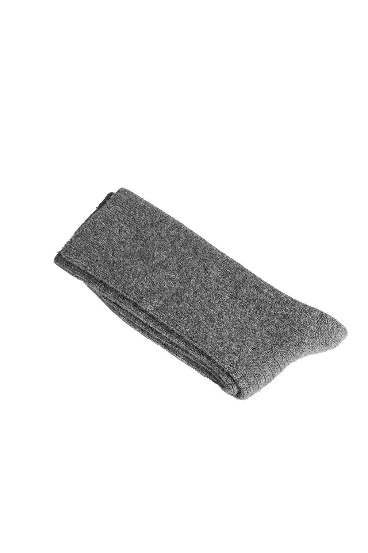 Oysho-15% Cashmere 10% Wool Classic Socks 6