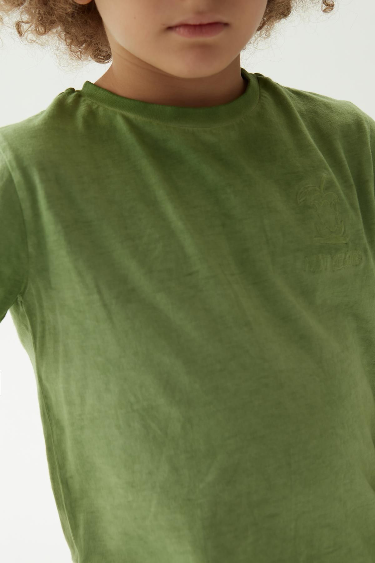 Nebbati-BG Store Boy's Green T-Shirt 3