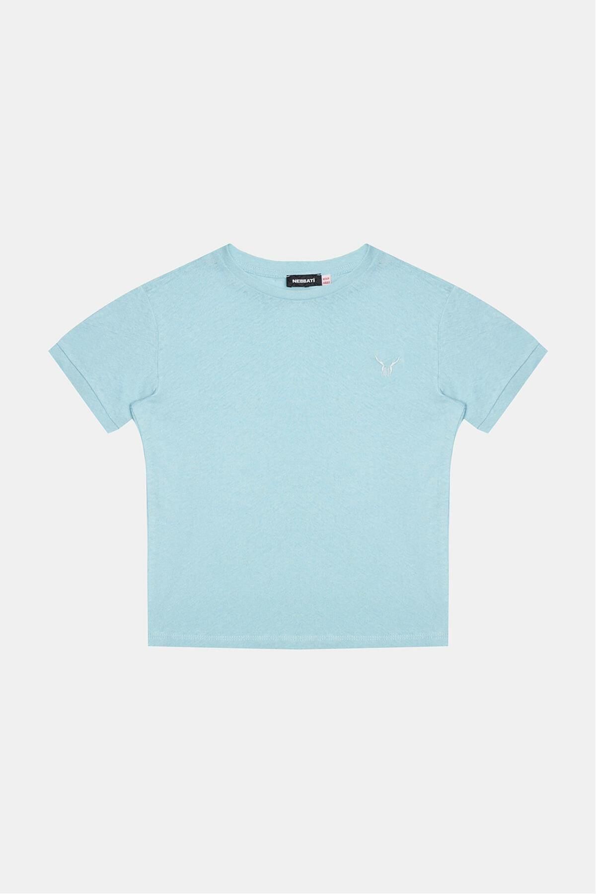 Nebbati-Tricou albastru pentru băiat Bg Store 23ss2nb3569 5