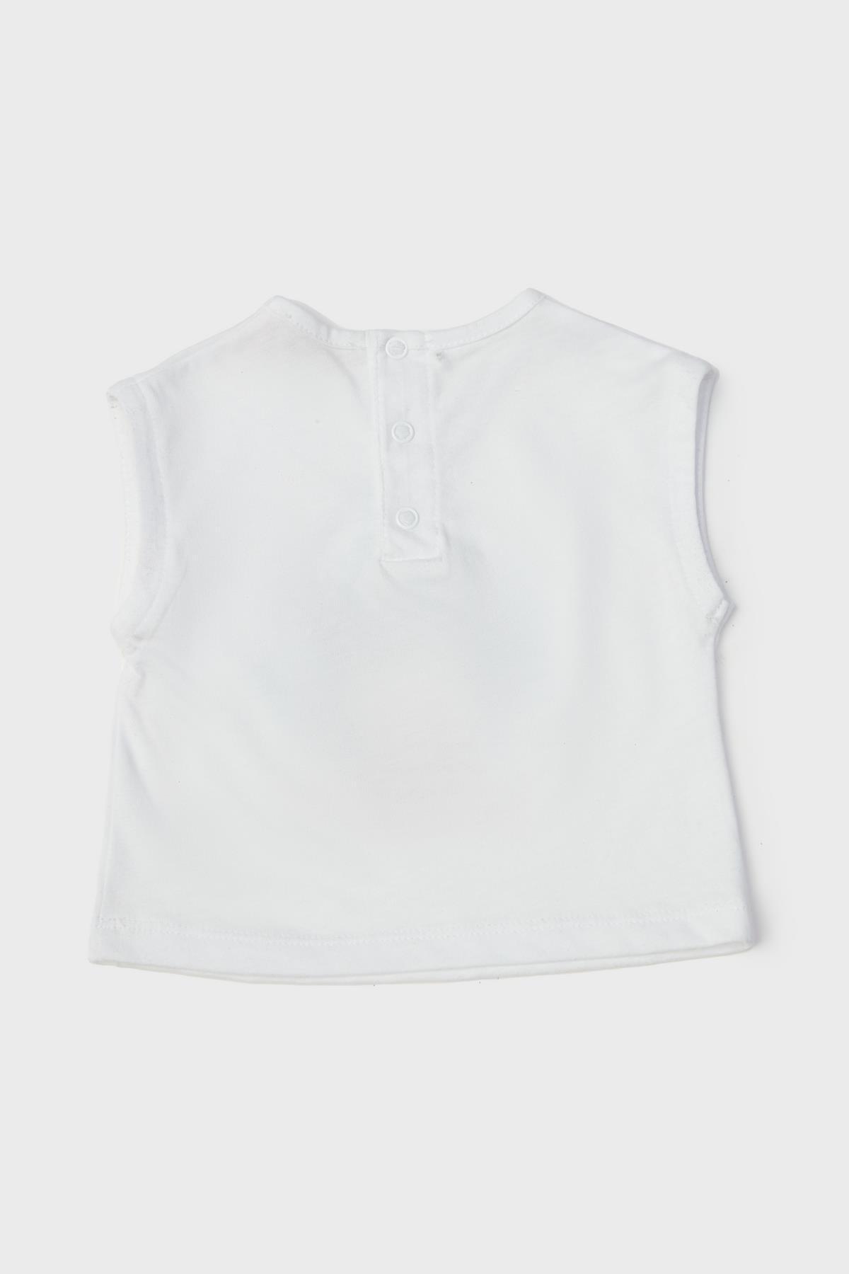 GB Baby Bg Store Kız Bebek Beyaz Atlet fotoğrafı 2 (önizleme)