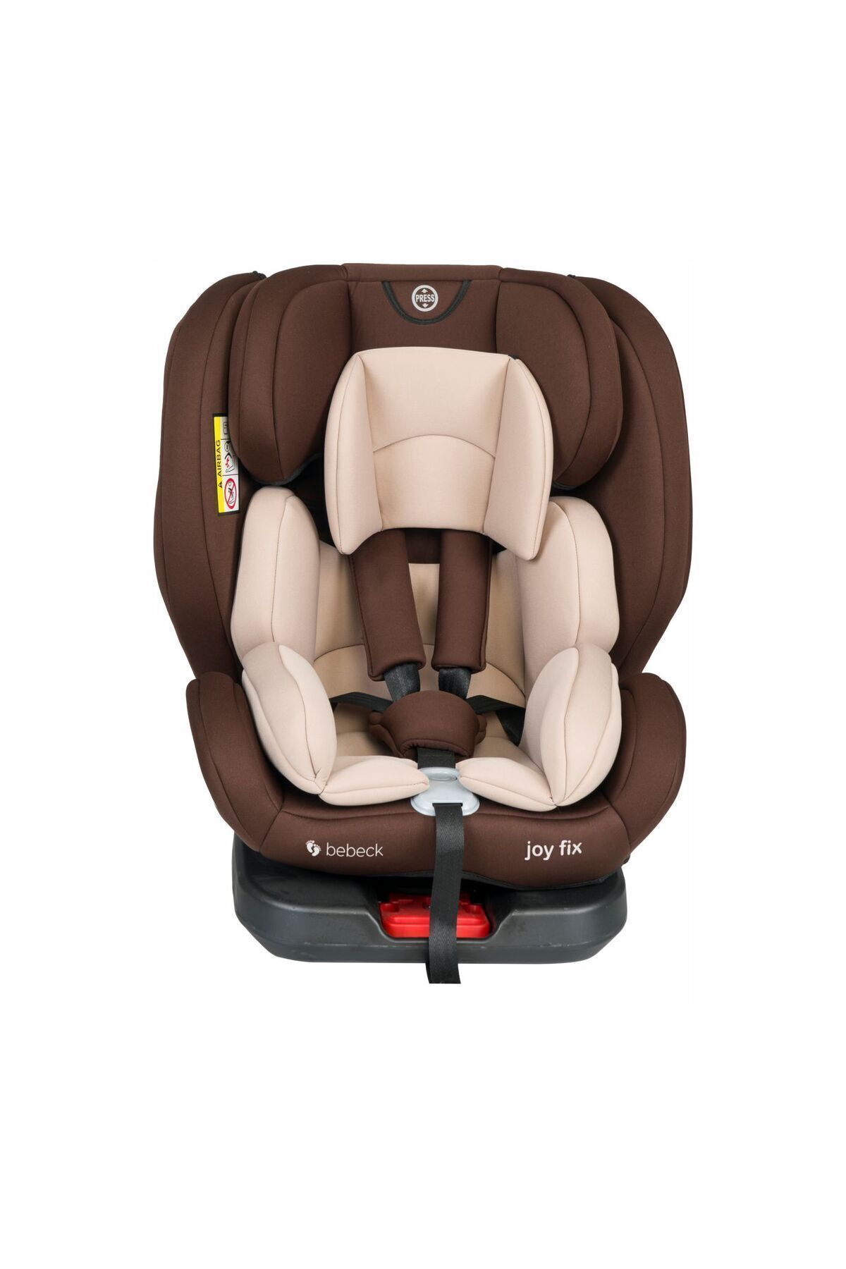 Bebeck Joy Fix 0-36 Kg 360° Dönebilen Isofix'li Oto Koltuğu Bej fotoğrafı 2 (önizleme)
