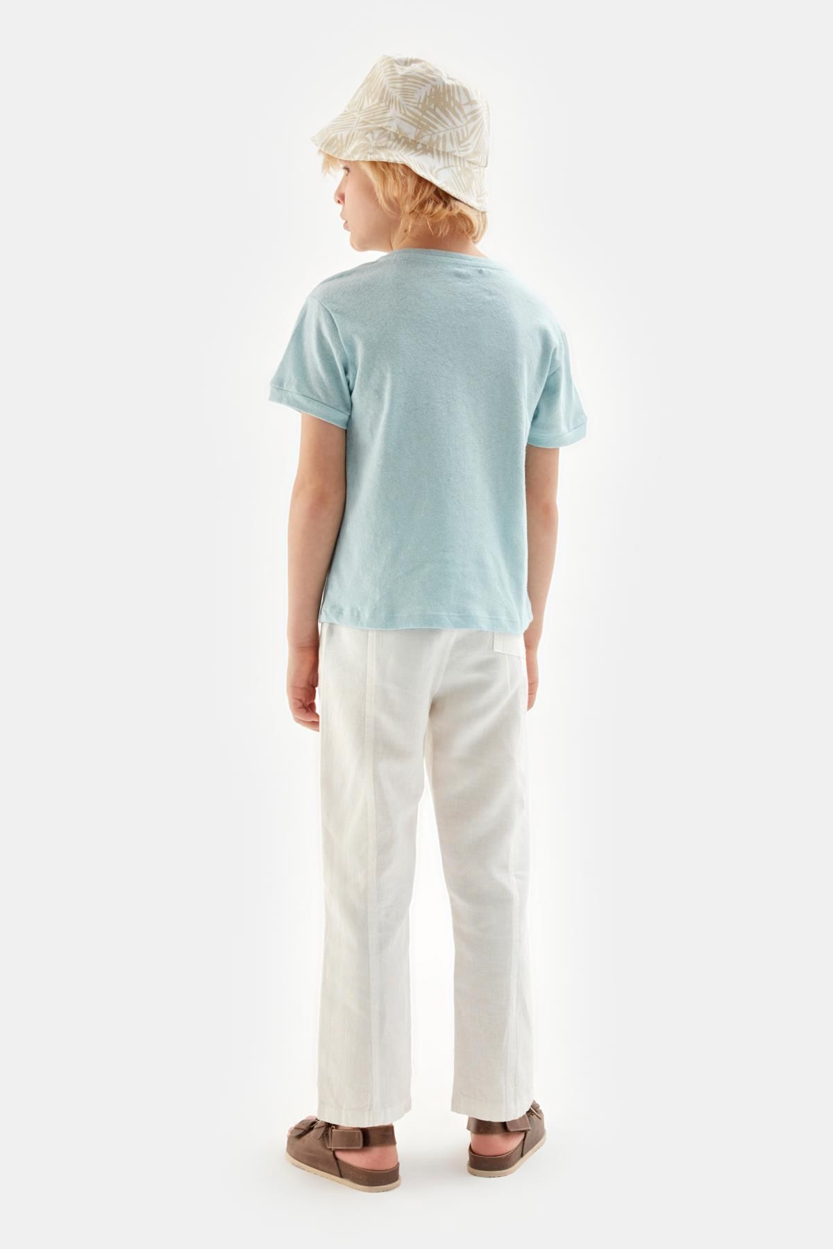 Nebbati-Tricou albastru pentru băiat Bg Store 23ss2nb3569 4