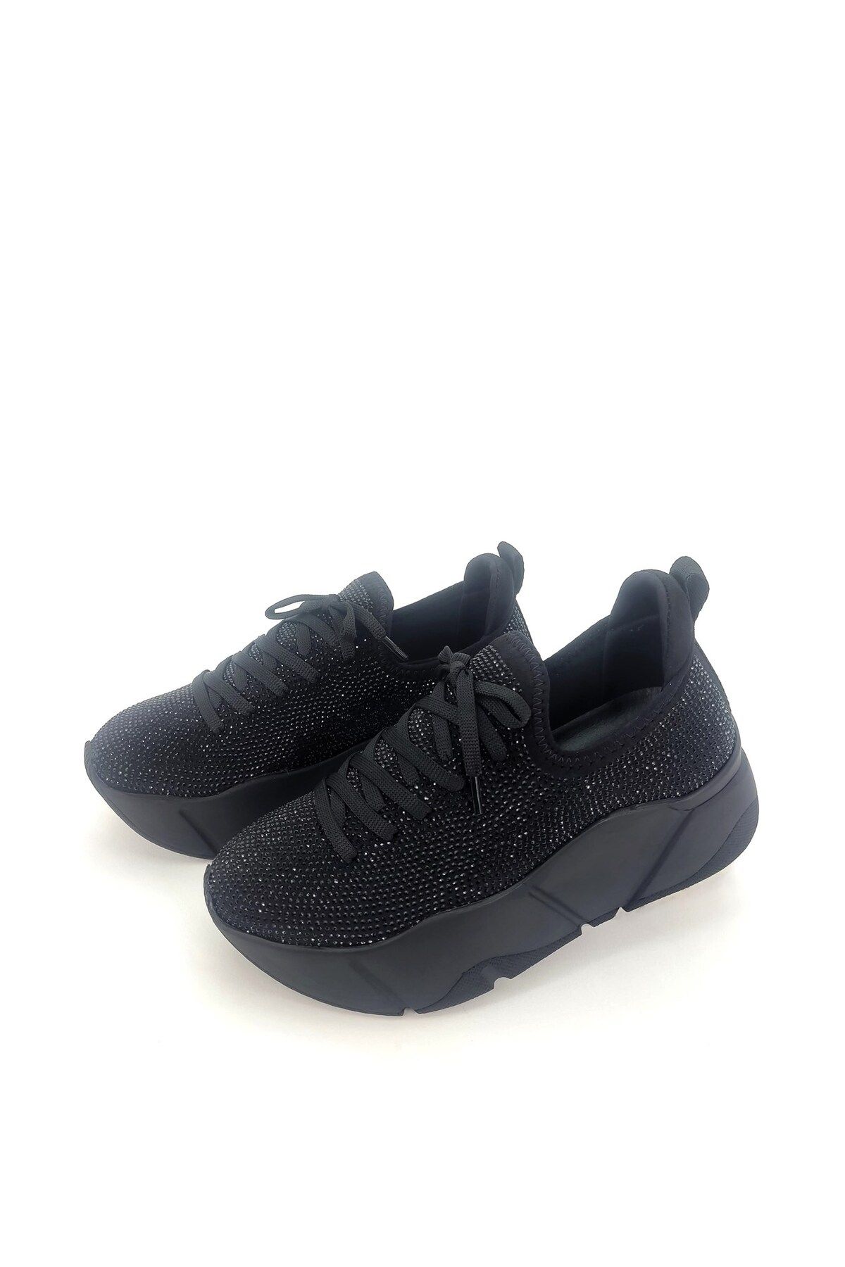 Seniorah-noag Black stretch Women's sneakers 7