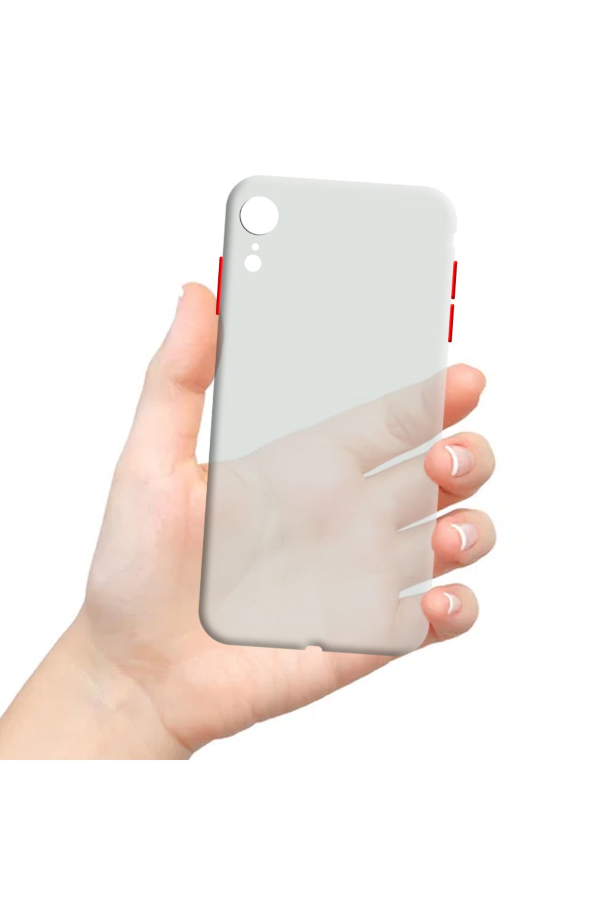 Tekamo Apple iPhone XR Uyumlu Ultra İnce Zar Telefon Kılıfı