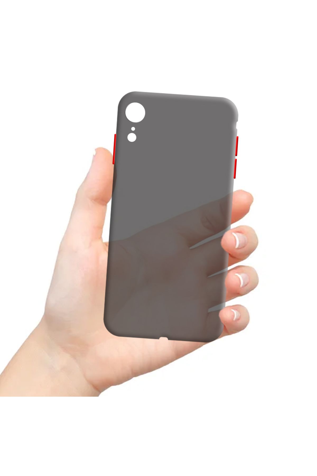 Tekamo Apple iPhone XR Uyumlu Ultra İnce Zar Telefon Kılıfı