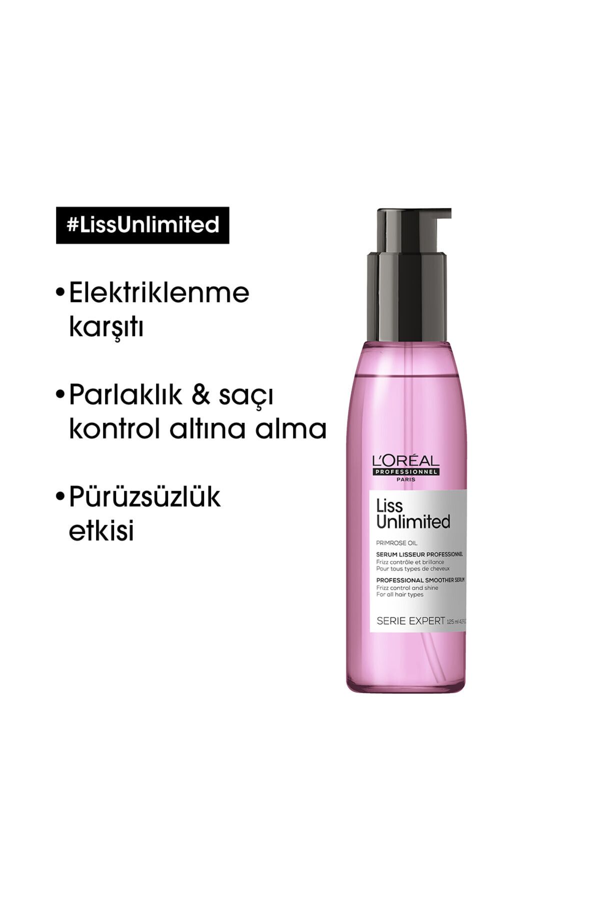 L'oreal Professionnel Serie Expert Liss Unlimited Elektriklenme Karşıtı Ve Yoğun Yumuşaklık Veren Ya-5