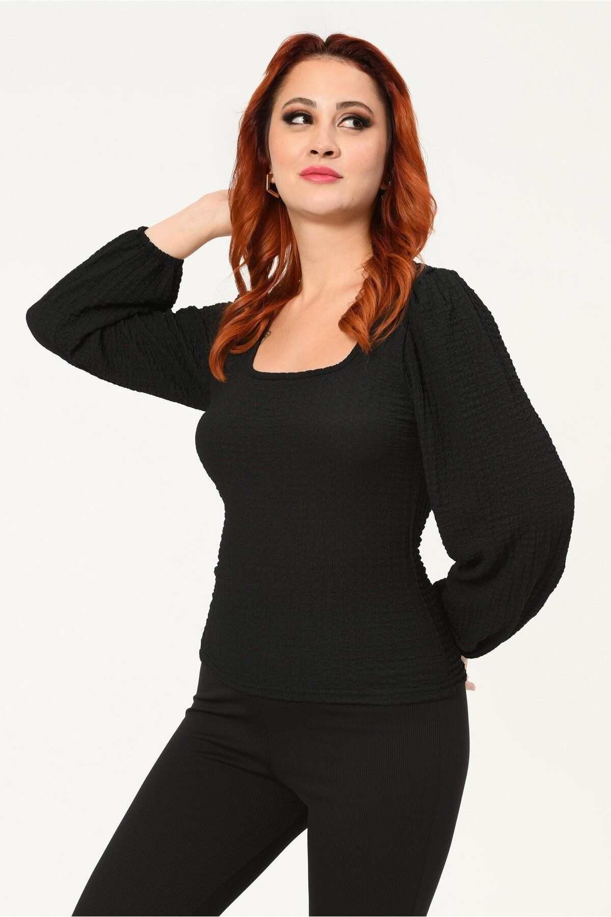 Bigdart-Big Dart Long Sleeve Blouse 6