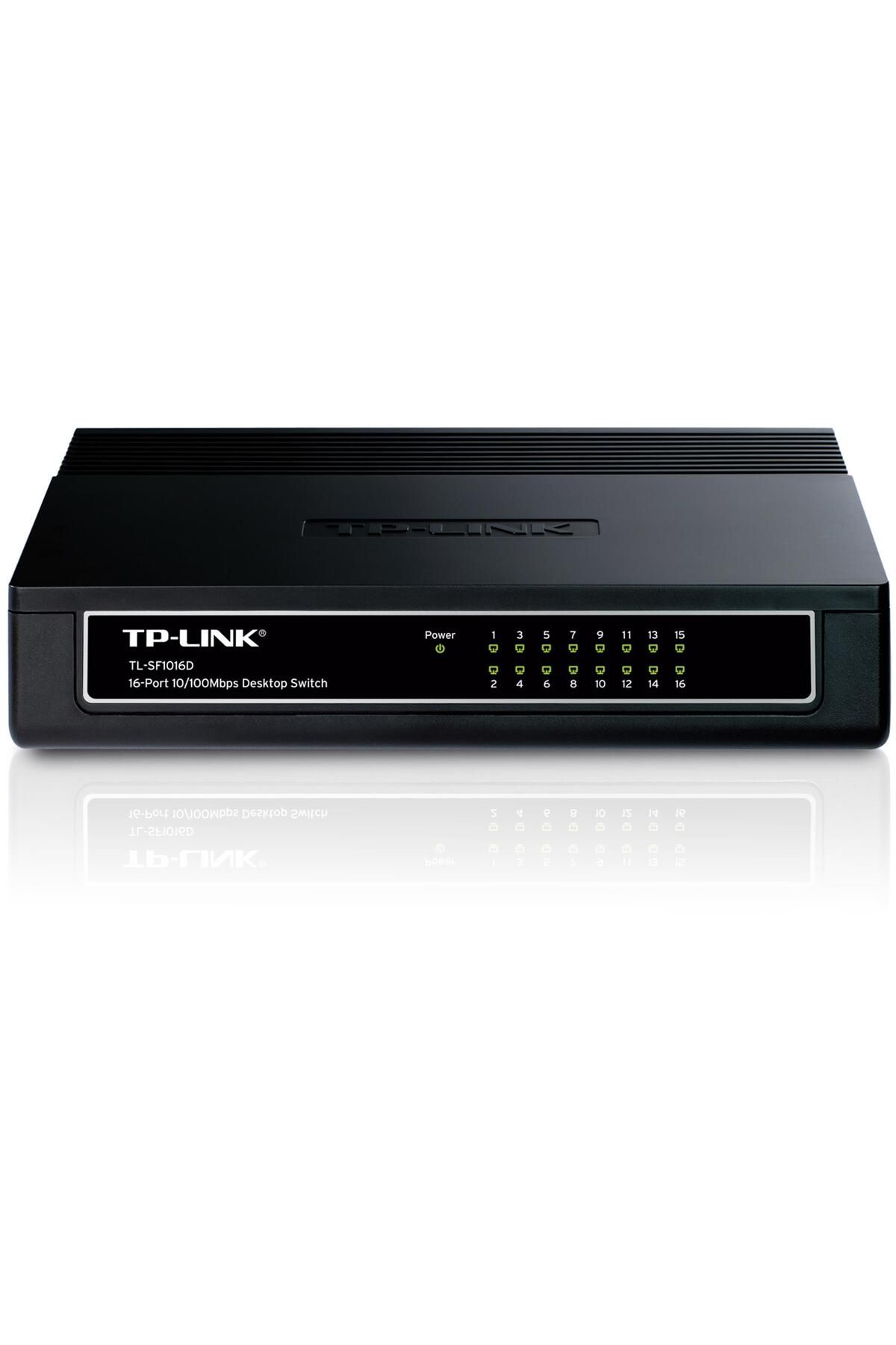 Vobotek Teknoloji -Link TL-SF1016D 16 Port 10-100 Mbps Switch Plastik Kasa